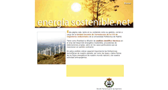 Desktop Screenshot of energiasostenible.net